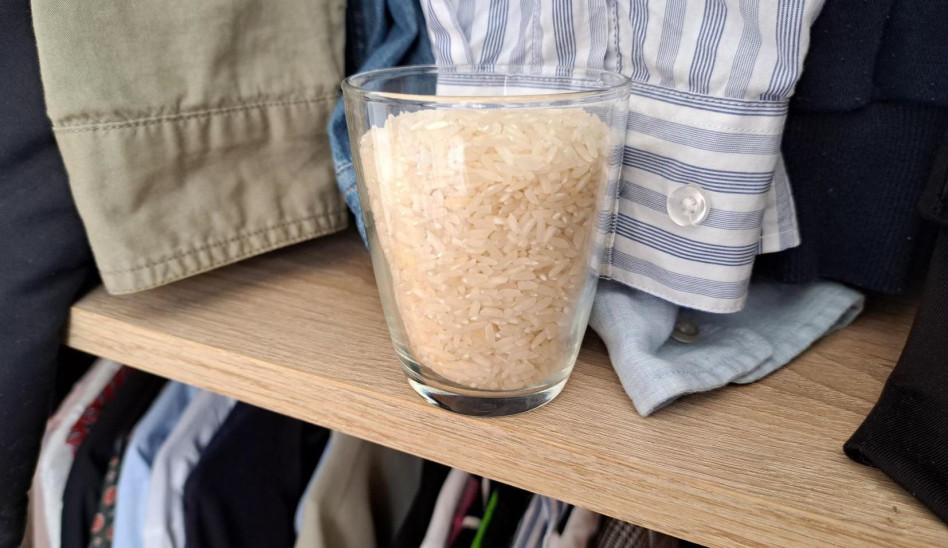 ryż w szafie